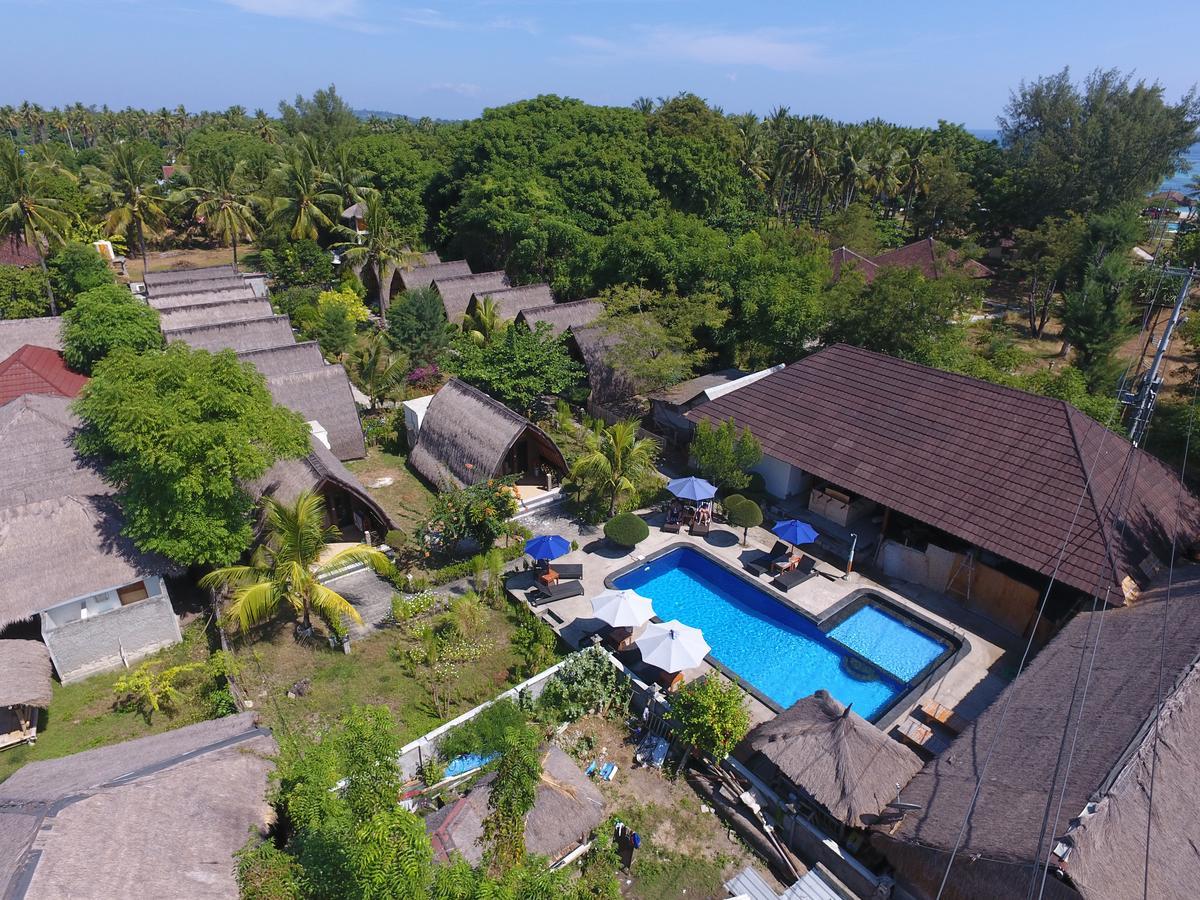 Sandy Beach Bungalows Gili Air Exterior photo